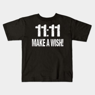 Make a Wish 11:11 Kids T-Shirt